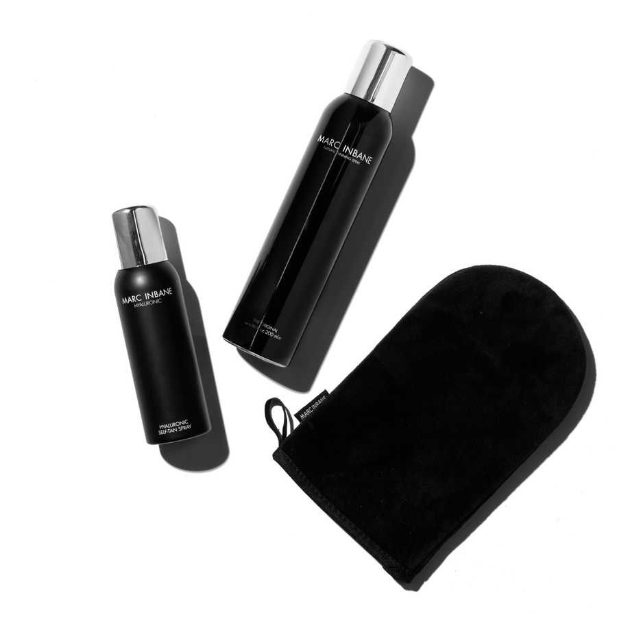 Natural Tanning Spray VS. Hyaluronic Self-Tan Spray